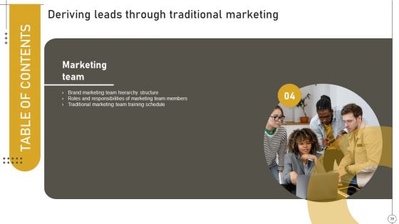 Deriving Leads Through Traditional Marketing Ppt PowerPoint Presentation Complete Deck With Slides