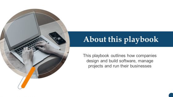Design Software Playbook Engineers About This Playbook Brochure PDF