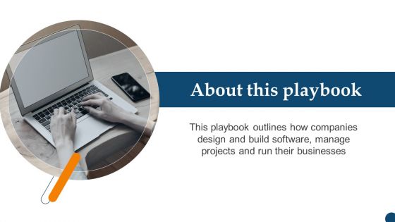 Design Software Playbook Engineers About This Playbook Brochure PDF Design Software Playbook Engineers About This Playbook Brochure PDF
