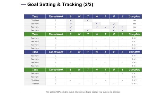 Designing Compensation Systems For Professionals Goal Setting And Tracking Task Inspiration PDF