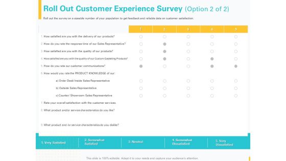 Designing Great Client Experience Action Plan Roll Out Customer Experience Survey Sales Clipart PDF Designing Great Client Experience Action Plan Roll Out Customer Experience Survey Sales Clipart PDF