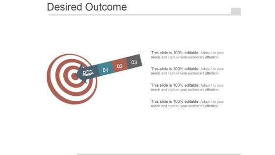 Desired Outcome Ppt PowerPoint Presentation Show