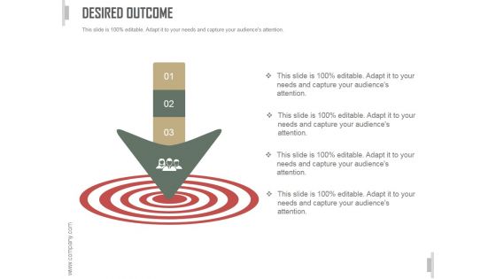 Desired Outcome Ppt PowerPoint Presentation Template