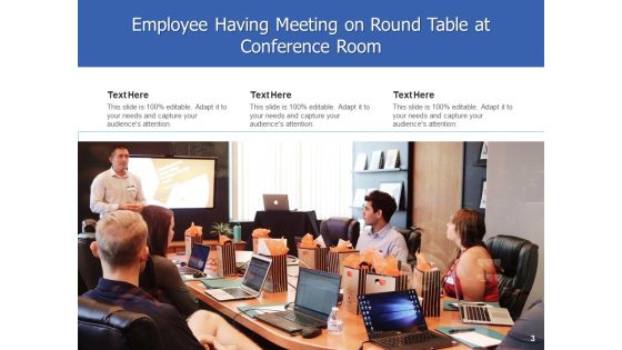 Desk Executives Conference Ppt PowerPoint Presentation Complete Deck Slide03