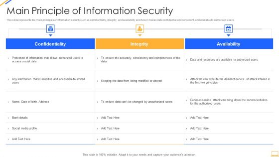 Desktop Security Management Main Principle Of Information Security Introduction PDF