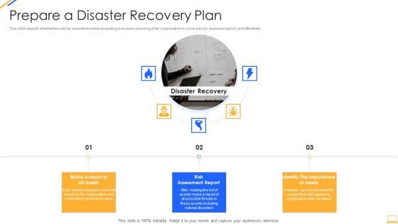 Desktop Security Management Prepare A Disaster Recovery Plan Demonstration PDF