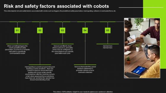 Detailed Analysis Of Cobots Risk And Safety Factors Associated With Cobots Template PDF
