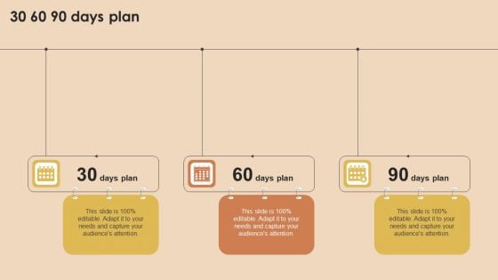 Detailed Guide For Talent Acquisition 30 60 90 Days Plan Infographics PDF