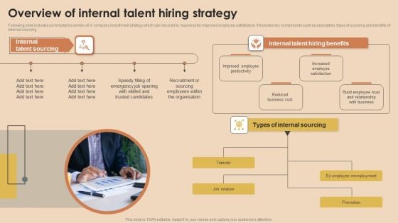 Detailed Guide For Talent Acquisition Overview Of Internal Talent Hiring Strategy Mockup PDF