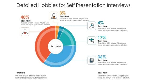 Detailed Hobbies For Self Presentation Interviews Ppt PowerPoint Presentation File Introduction PDF