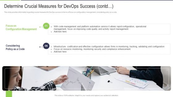 Determine Crucial Measures For Devops Success Contd Formats PDF