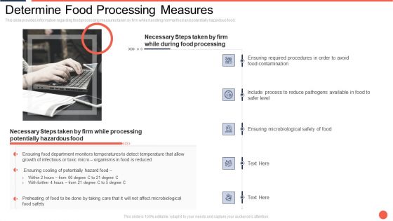 Determine Food Processing Measures Assuring Food Quality And Hygiene Demonstration PDF