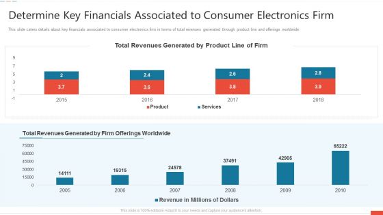 Determine Key Financials Associated To Consumer Electronics Firm Guidelines PDF