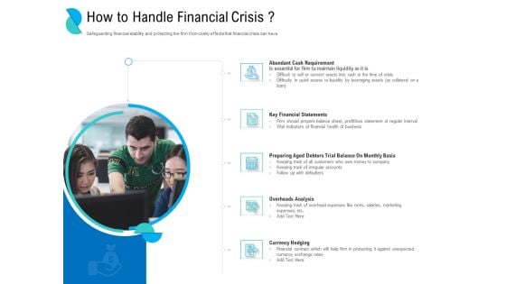 Determining Crisis Management BCP How To Handle Financial Crisis Ppt PowerPoint Presentation Summary PDF