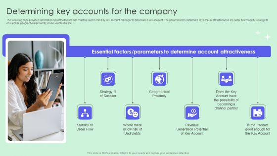 Determining Key Accounts For The Company Diagrams PDF