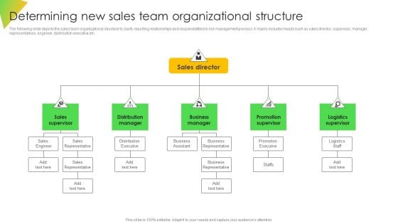 Determining New Sales Team Organizational Structure Introduction PDF Determining New Sales Team Organizational Structure Introduction PDF