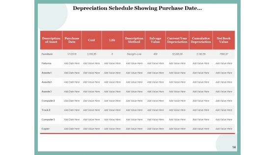 Devaluation Depreciation Icons Carrying Value Ppt PowerPoint Presentation Complete Deck