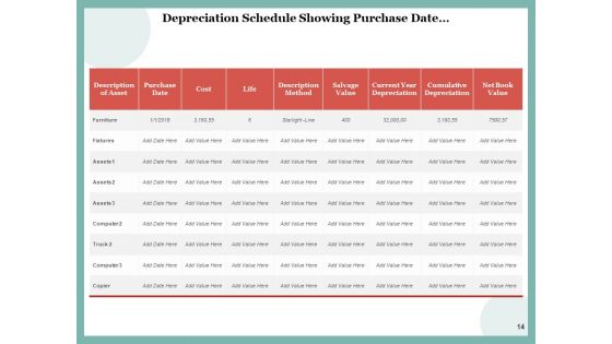 Devaluation Depreciation Icons Carrying Value Ppt PowerPoint Presentation Complete Deck