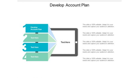 Develop Account Plan Ppt PowerPoint Presentation Outline Microsoft Cpb