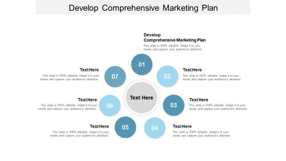 Develop Comprehensive Marketing Plan Ppt PowerPoint Presentation Infographic Template Clipart Images Cpb