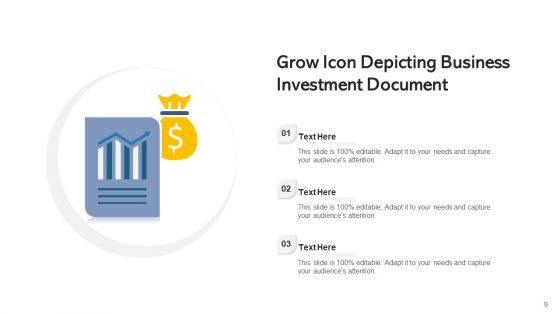 Develop Icon Revenues Investment Ppt PowerPoint Presentation Complete Deck With Slides