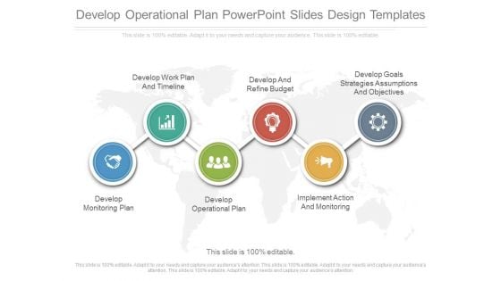 Develop Operational Plan Powerpoint Slide Design Templates