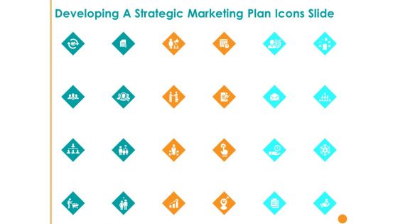 Developing A Strategic Marketing Plan Icons Slide Ppt Professional Backgrounds PDF