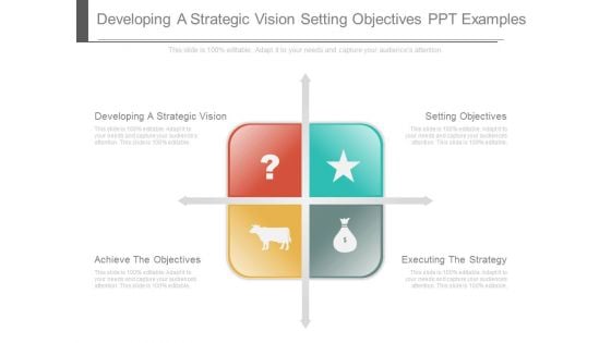 Developing A Strategic Vision Setting Objectives Ppt Examples