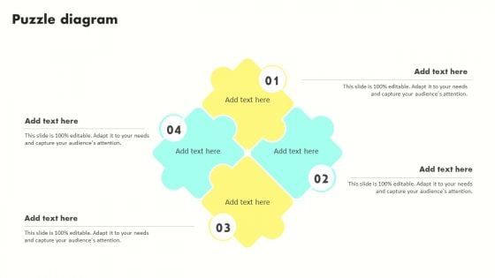 Developing Brand Awareness To Gain Customer Attention Puzzle Diagram Developing Brand Awareness Summary PDF