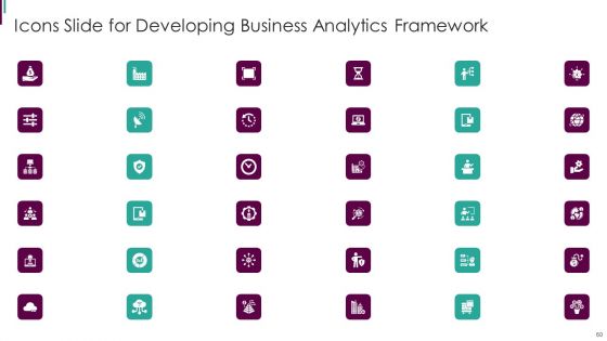Developing Business Analytics Framework Ppt PowerPoint Presentation Complete Deck With Slides