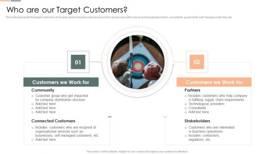 Developing Client Engagement Techniques Who Are Our Target Customers Introduction PDF Developing Client Engagement Techniques Who Are Our Target Customers Introduction PDF