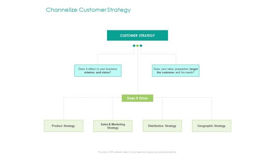 Developing Customer Service Strategy Channelize Customer Strategy Ppt Outline Designs PDF