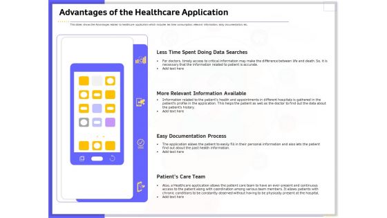 Developing Deploying Android Applications Advantages Of The Healthcare Application Portrait PDF