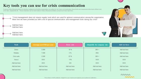 Developing Effective Stakeholder Communication Key Tools You Can Use For Crisis Download PDF