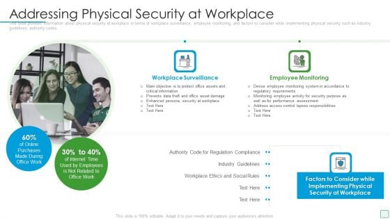 Developing Firm Security Strategy Plan Addressing Physical Security At Workplace Ideas PDF