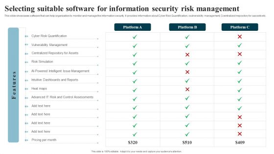Developing IT Security Strategy Selecting Suitable Software For Information Security Risk Inspiration PDF Developing IT Security Strategy Selecting Suitable Software For Information Security Risk Inspiration PDF