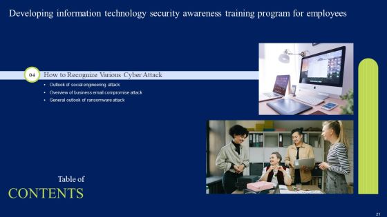 Developing Information Technology Security Awareness Training Program For Employees Ppt PowerPoint Presentation Complete Deck With Slides Slide21
