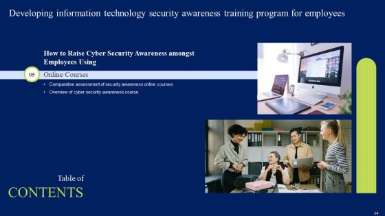 Developing Information Technology Security Awareness Training Program For Employees Ppt PowerPoint Presentation Complete Deck With Slides