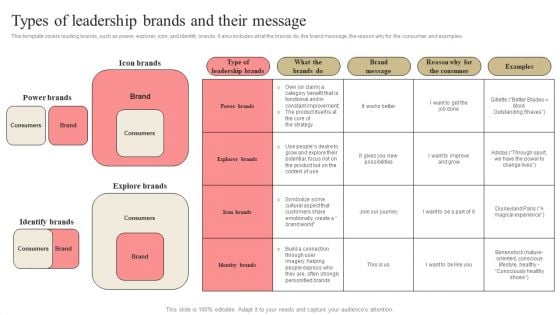 Developing Market Leading Businesses Types Of Leadership Brands And Their Message Guidelines PDF