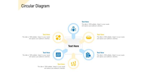 Developing Market Positioning Strategy Circular Diagram Information PDF