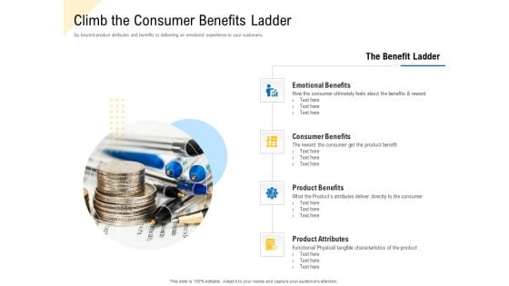 Developing Market Positioning Strategy Climb The Consumer Benefits Ladder Designs PDF