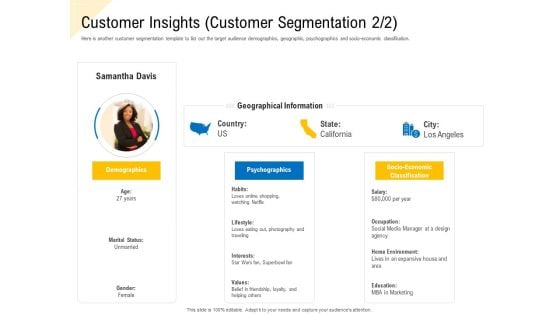 Developing Market Positioning Strategy Customer Insights Customer Segmentation State Graphics PDF