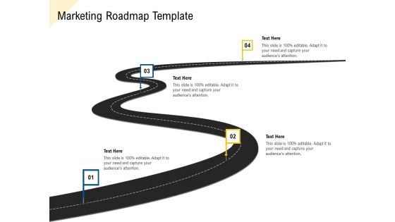 Developing Market Positioning Strategy Marketing Roadmap Template Infographics PDF