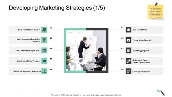 Developing Marketing Strategies Leverage Influencers Information PDF