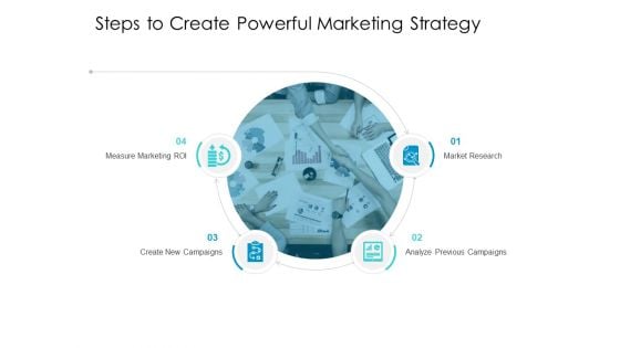 Developing New Sales And Marketing Strategic Approach Steps To Create Powerful Marketing Strategy Mockup