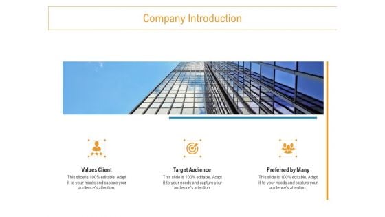 Developing New Trade Name Idea Company Introduction Ppt Infographic Template Slides PDF