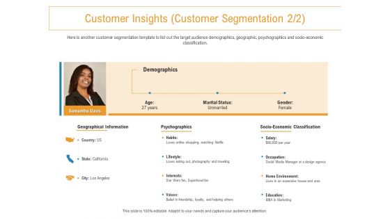 Developing New Trade Name Idea Customer Insights Customer Segmentation Economic Ppt Pictures Introduction PDF