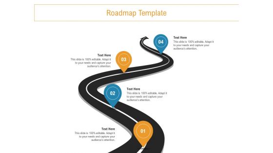 Developing New Trade Name Idea Roadmap Template Ppt Inspiration Vector PDF