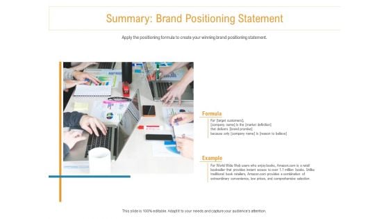 Developing New Trade Name Idea Summary Brand Positioning Statement Ppt Professional Picture PDF Developing New Trade Name Idea Summary Brand Positioning Statement Ppt Professional Picture PDF