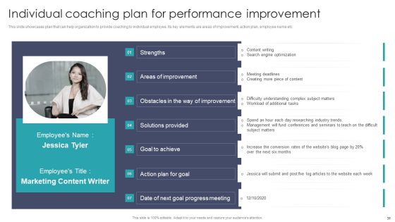 Developing On Job Training Plan For Employee Skills Enhancement Ppt PowerPoint Presentation Complete With Slides Slide31